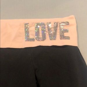 VS Pink Yoga Pants